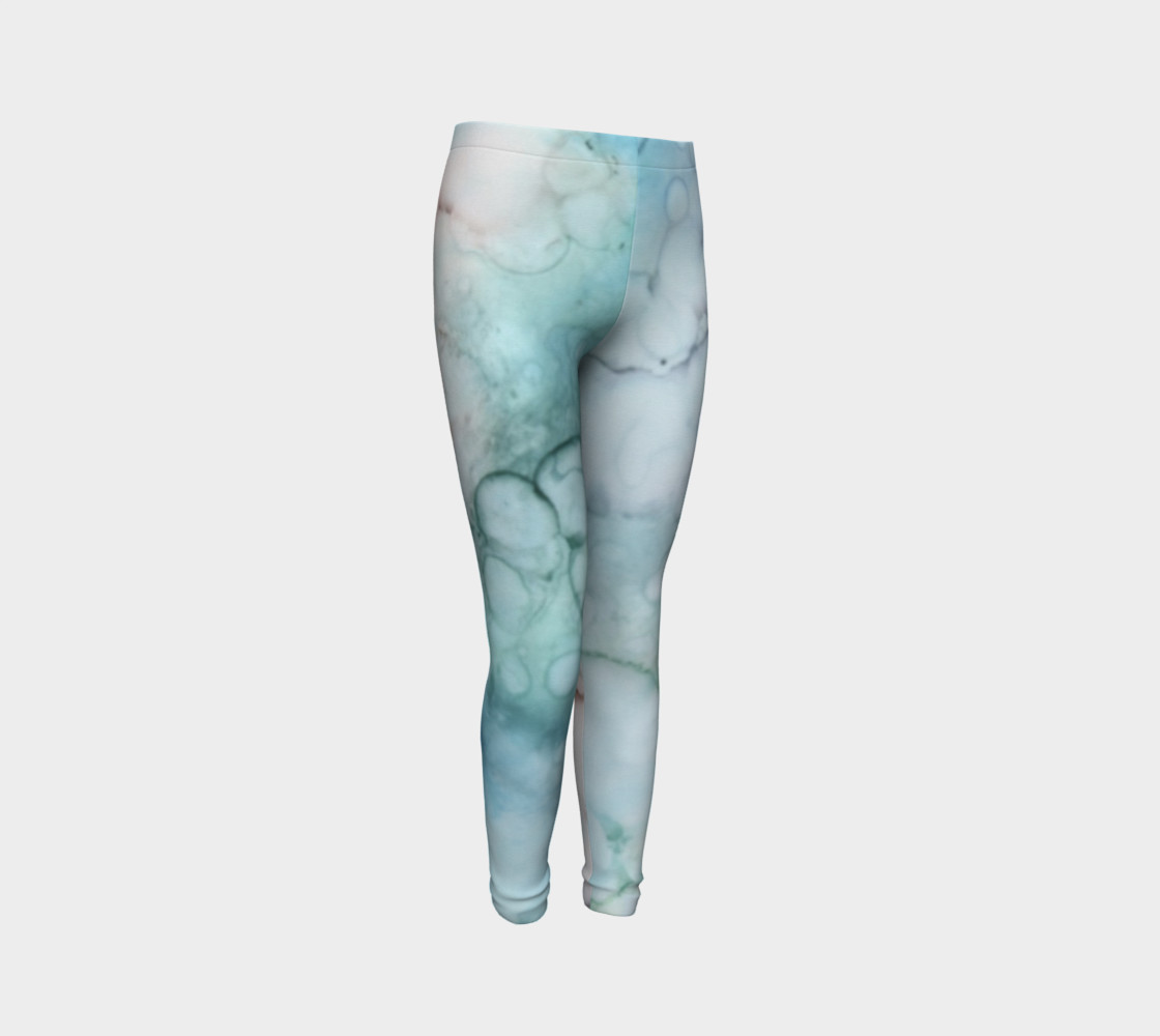 Soap & Bubbles Youth Leggings 1 - Fit Ages 4 - 12 preview #3