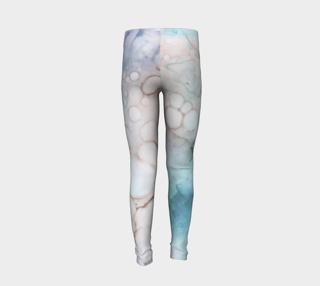 Soap & Bubbles Youth Leggings 1 - Fit Ages 4 - 12 preview #6