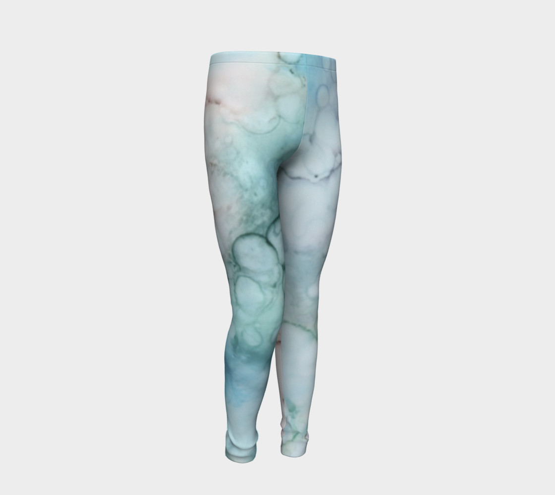 Soap & Bubbles Youth Leggings 1 - Fit Ages 4 - 12 preview #2