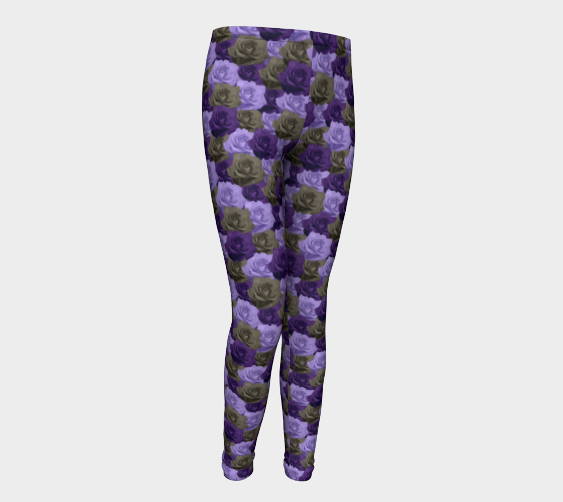 Roses Youth Leggings preview #1