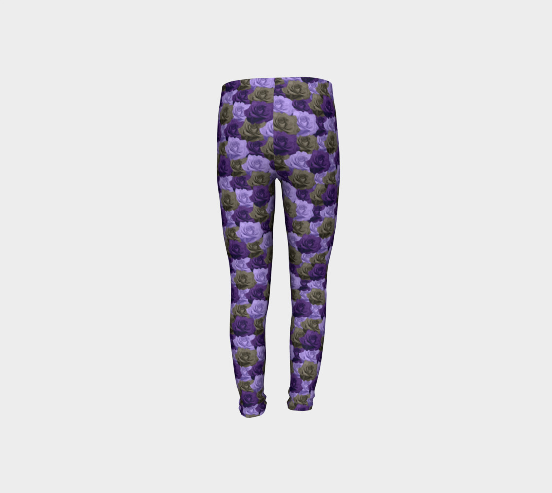 Roses Youth Leggings preview #8