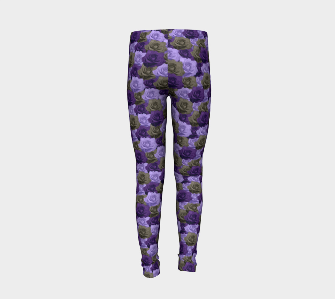 Roses Youth Leggings preview #6