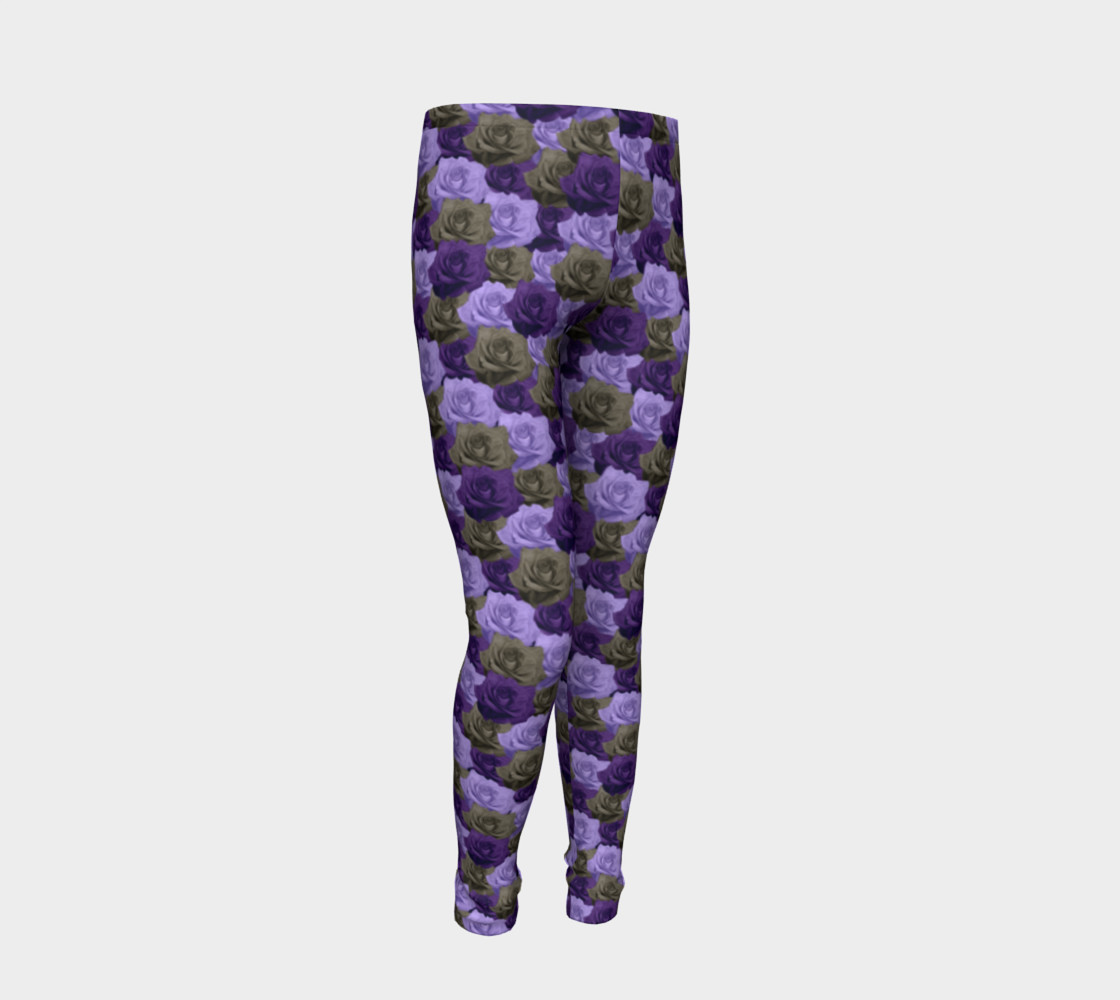Roses Youth Leggings preview #2