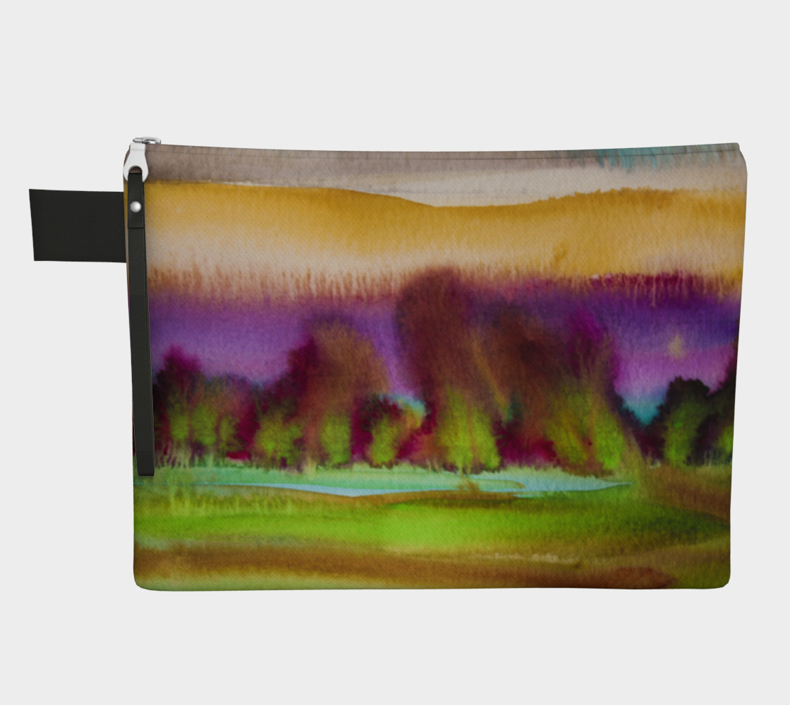 WatercolorZipperCase preview #1