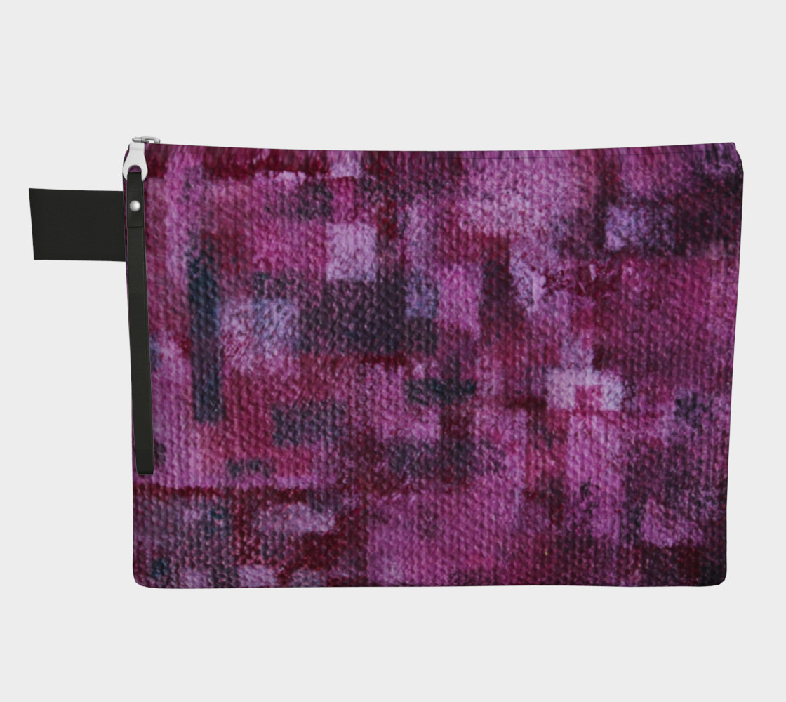 Pink Mosaic Zipper CarryAll preview #1