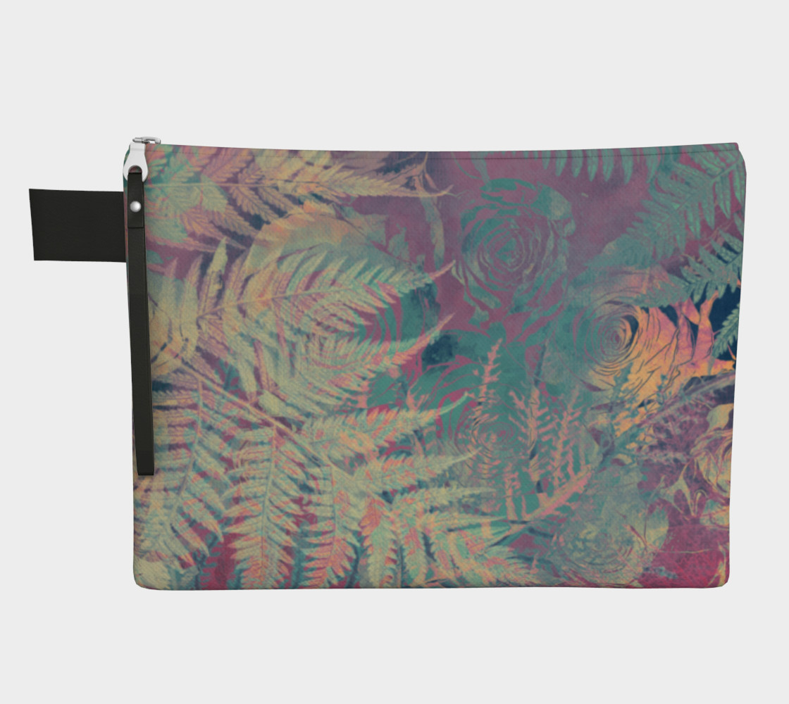 Flowers pastel zipper carry all preview #1
