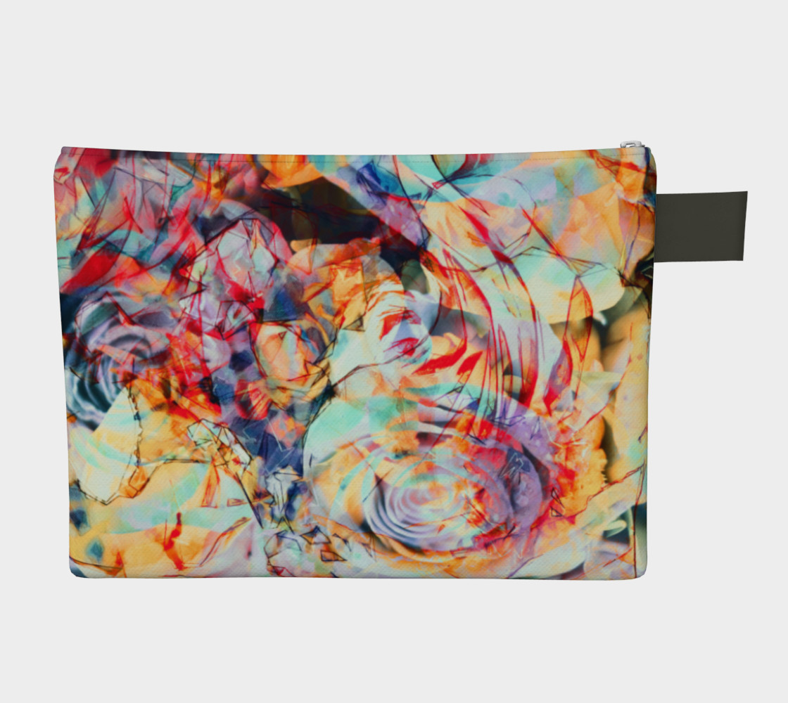 Flowers art zipper carry all preview #2