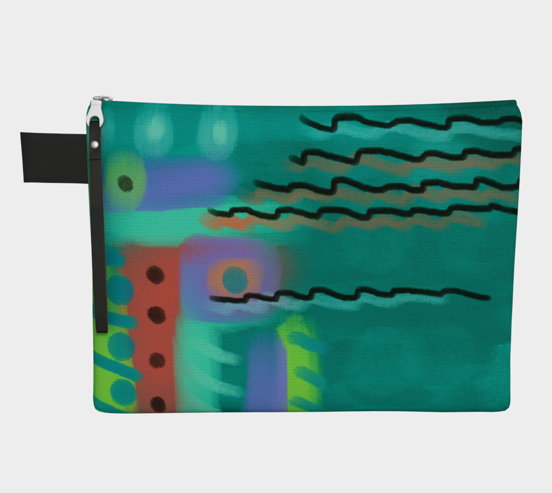 Colorful Abstract Art Clutch Bag preview #1