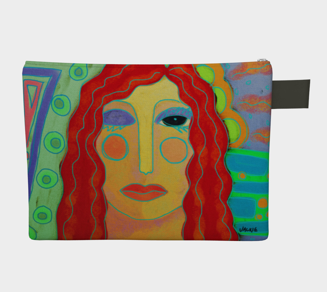 Aperçu de Original Abstract Art Clutch Bag #2