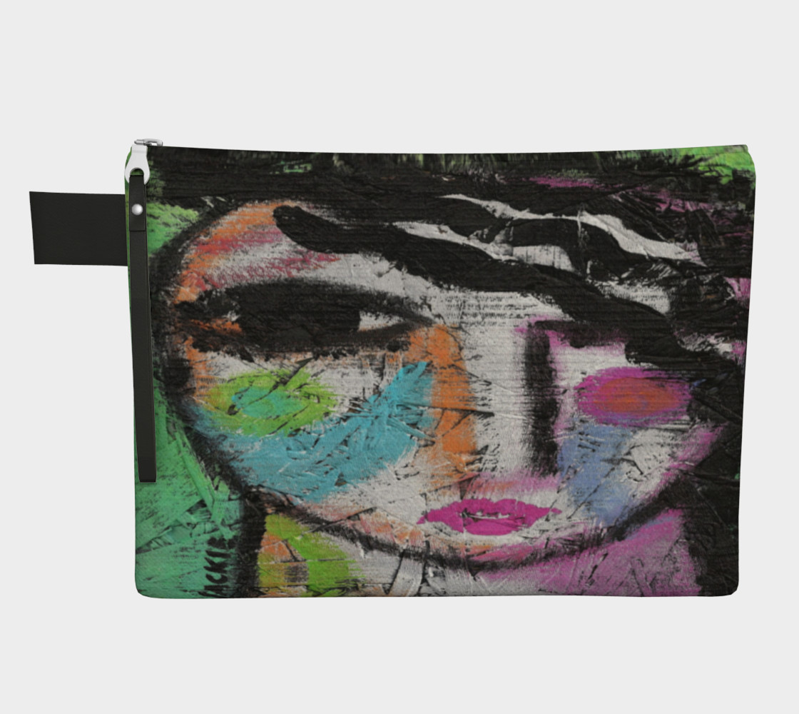 Aperçu de Original Abstract Art Clutch Bag #1