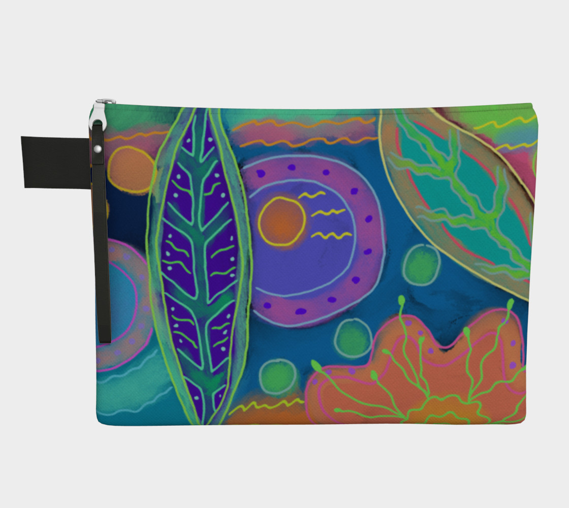 Colorful Abstract Art Clutch Bag preview #1