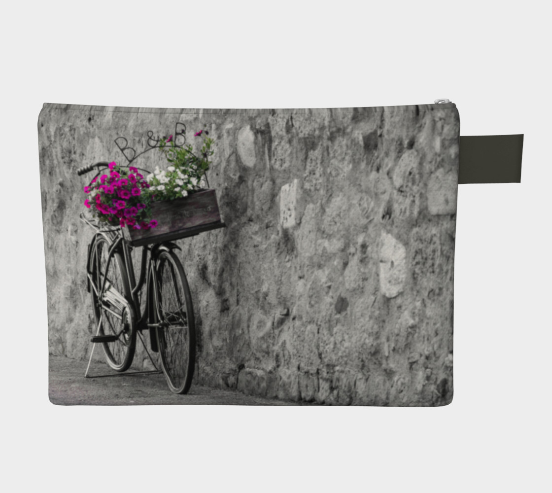 Utterly Italy Buonconvento Bicycle Zipper Carry-All preview #2