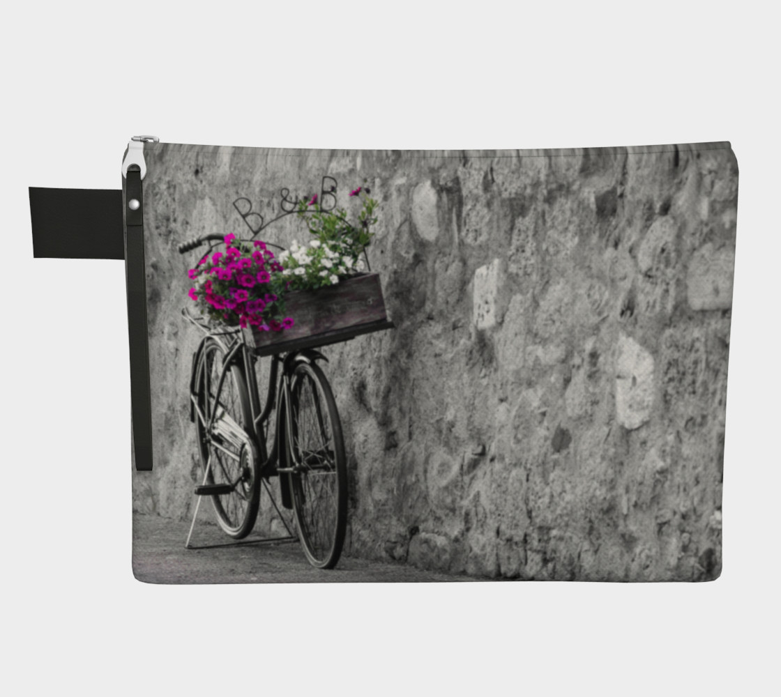 Utterly Italy Buonconvento Bicycle Zipper Carry-All preview #1