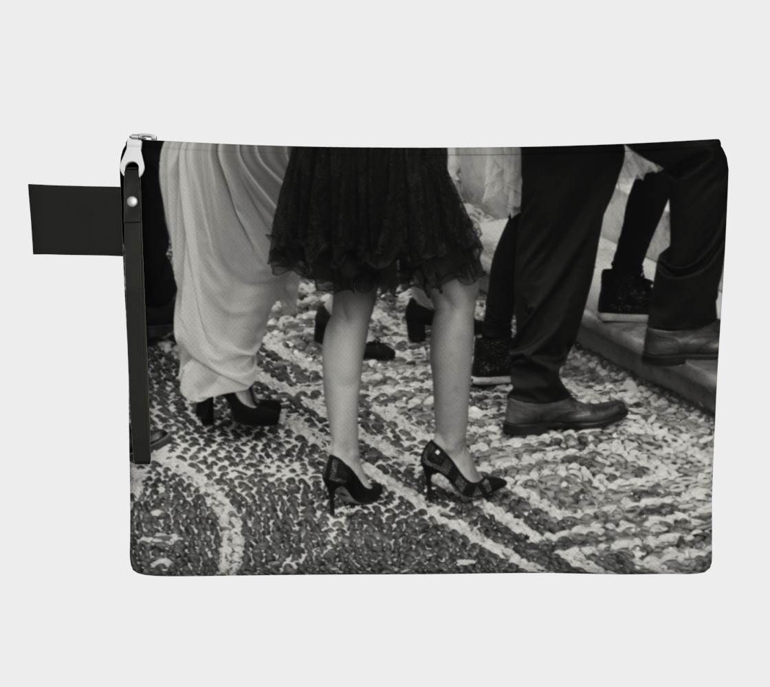 Utterly Italy Camogli Wedding Shoes Zipper Carry-All preview #1