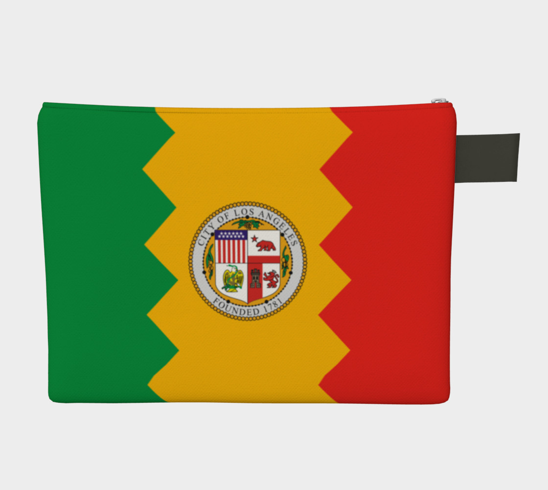 LA Flag Zipper Carry All preview #2
