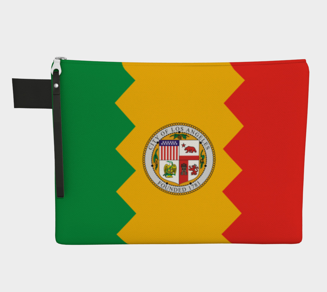 LA Flag Zipper Carry All preview #1