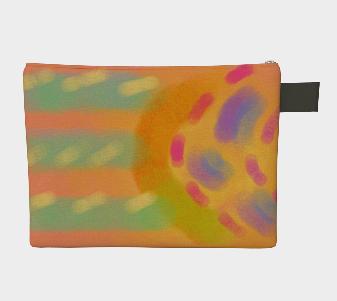 Original Abstract Art Clutch Bag preview #2