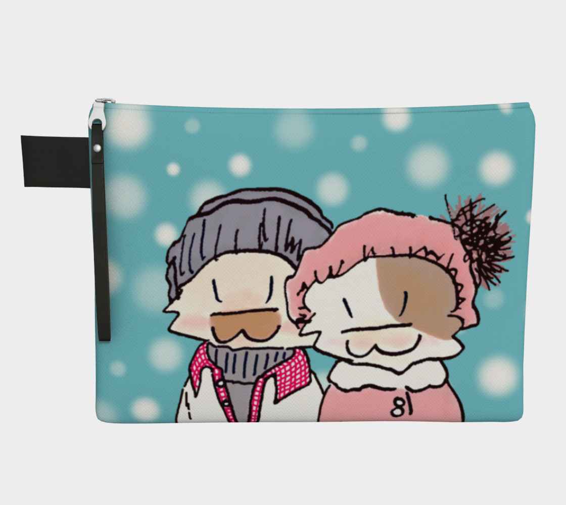 Aperçu de Happy Kitty Couple - Snowing #1