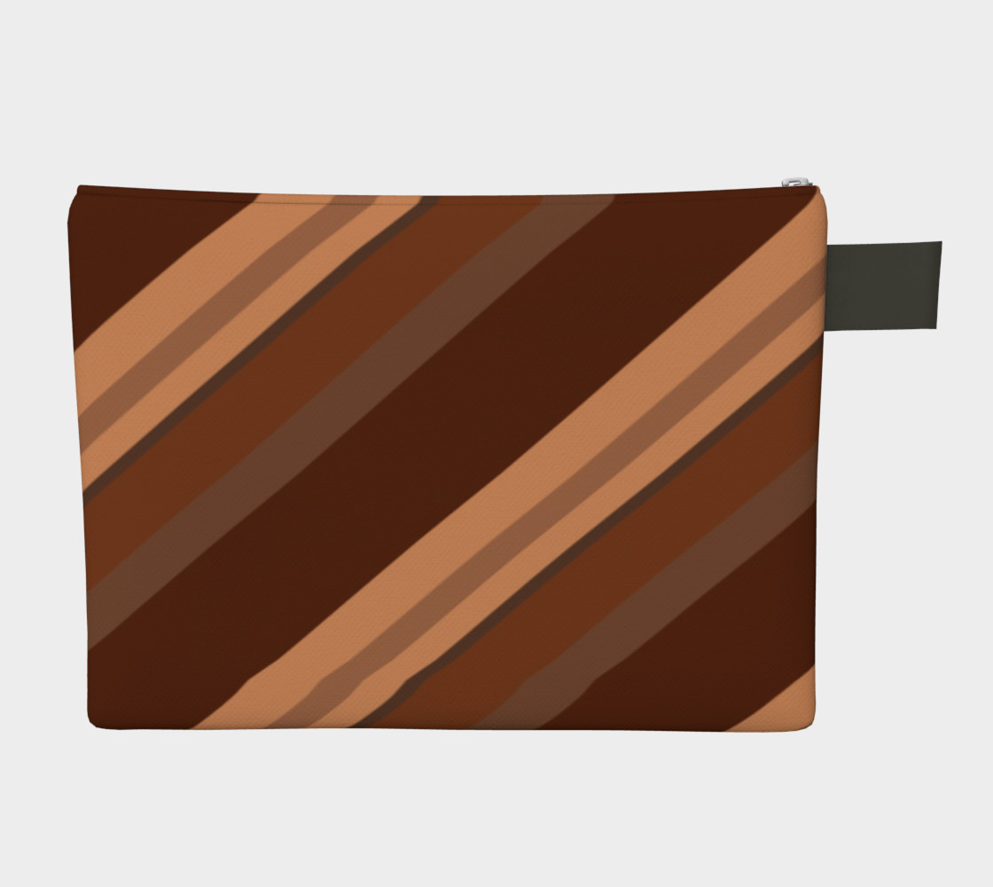Brown Chocolate Caramel Stripes  thumbnail #3