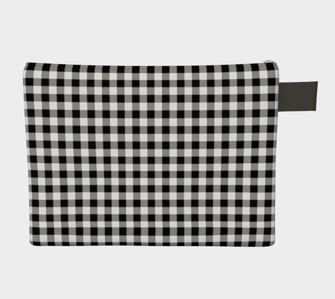 Aperçu de Black and White Gingham #2