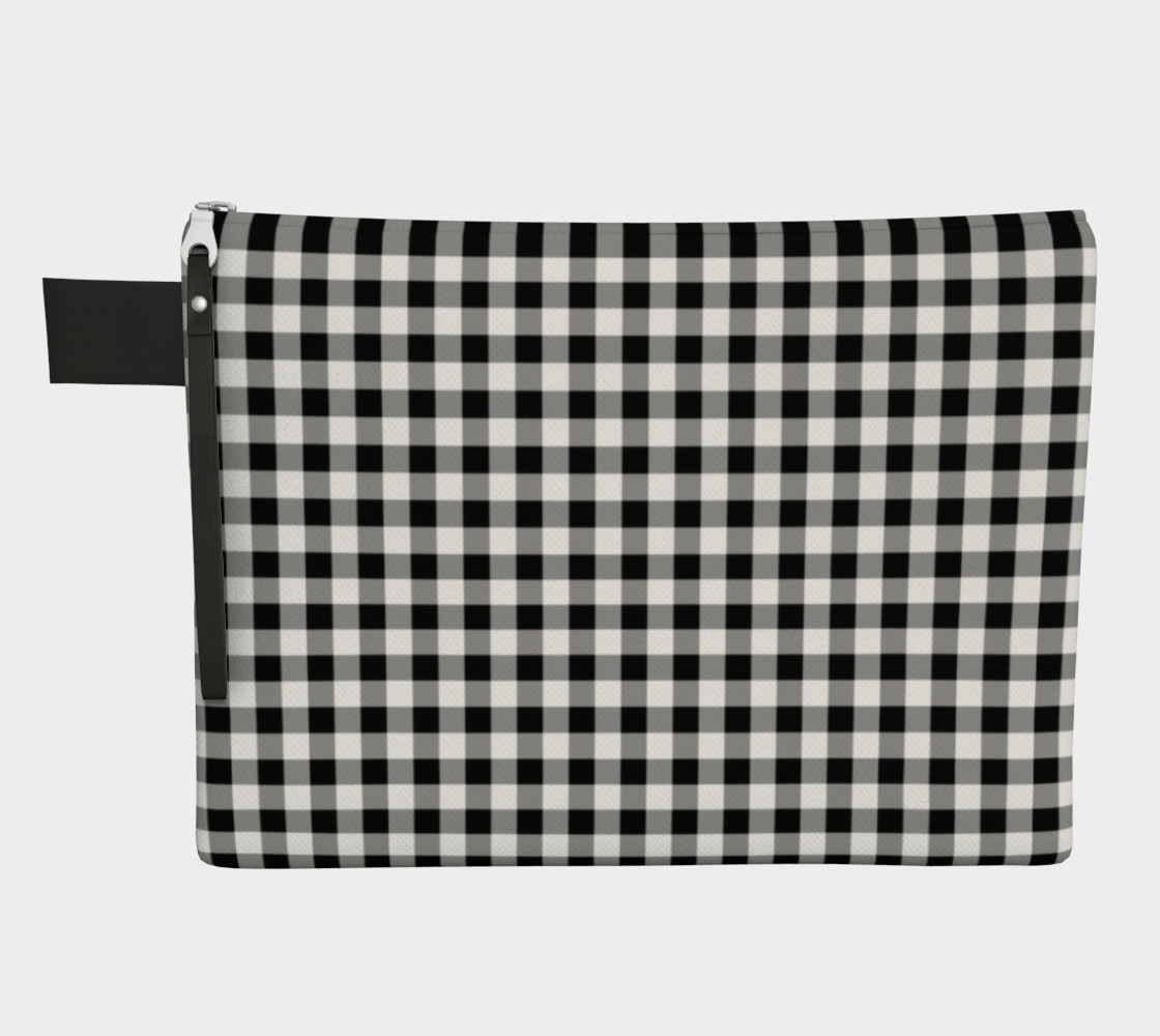 Aperçu de Black and White Gingham #1
