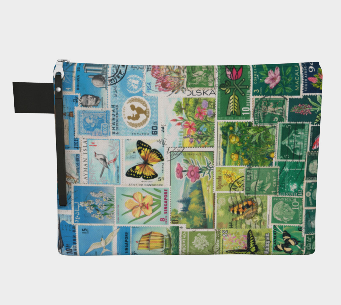 Happy Valley Butterfly Landscape Collage preview #1