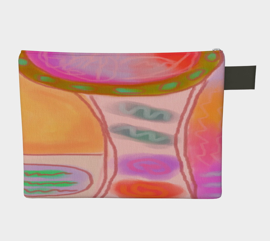 Aperçu de Original Abstract Art Clutch Bag #2