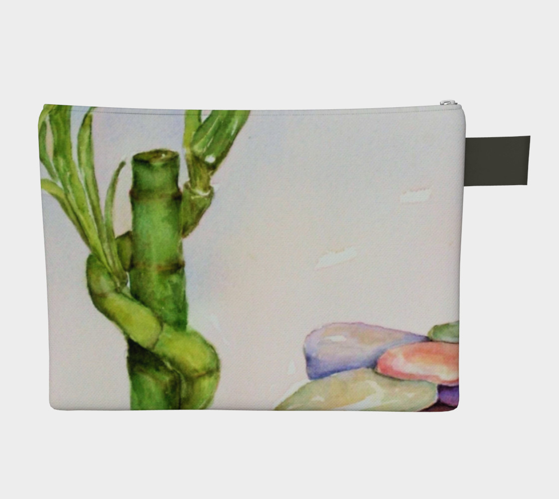 Watercolor Lucky Bamboo Stalk preview #2