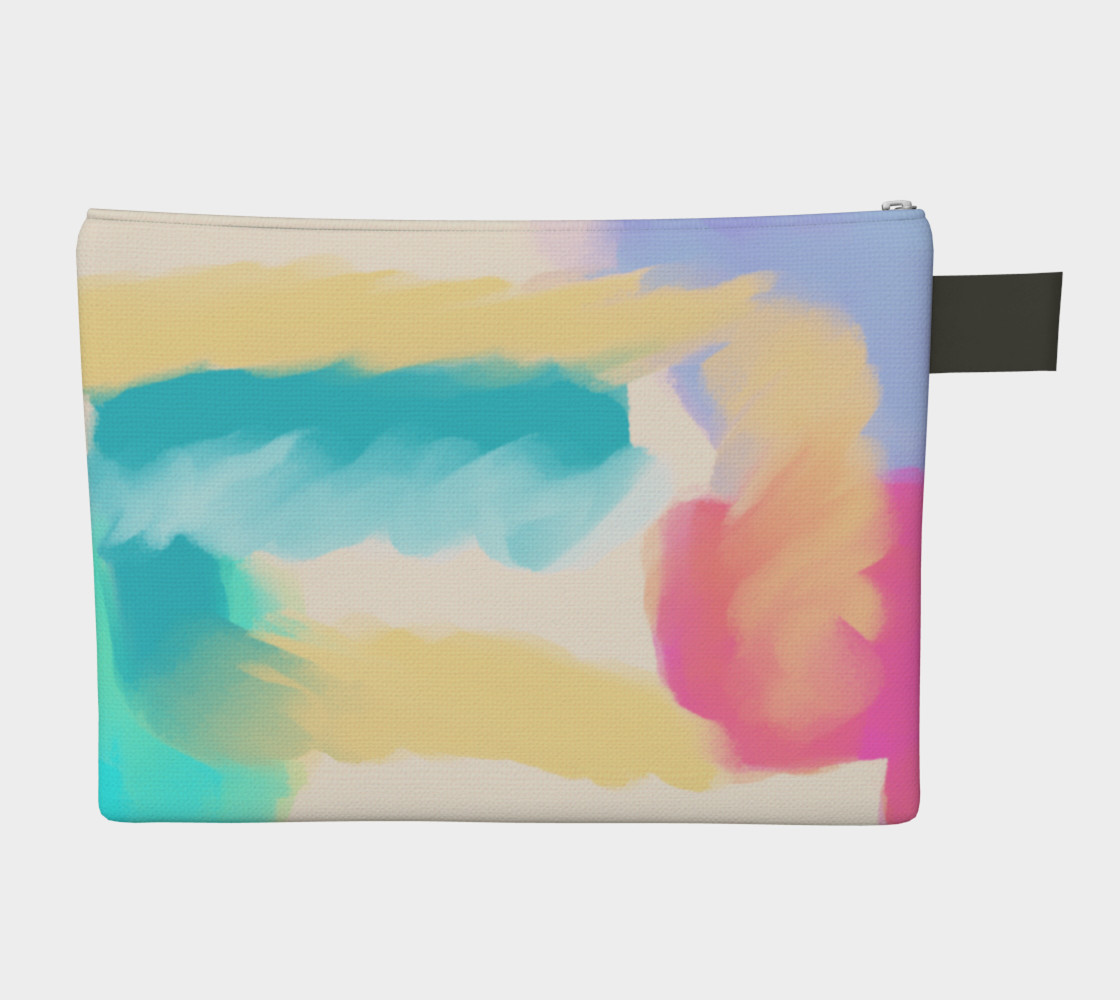 Colorful Abstract Art Clutch Bag preview #2