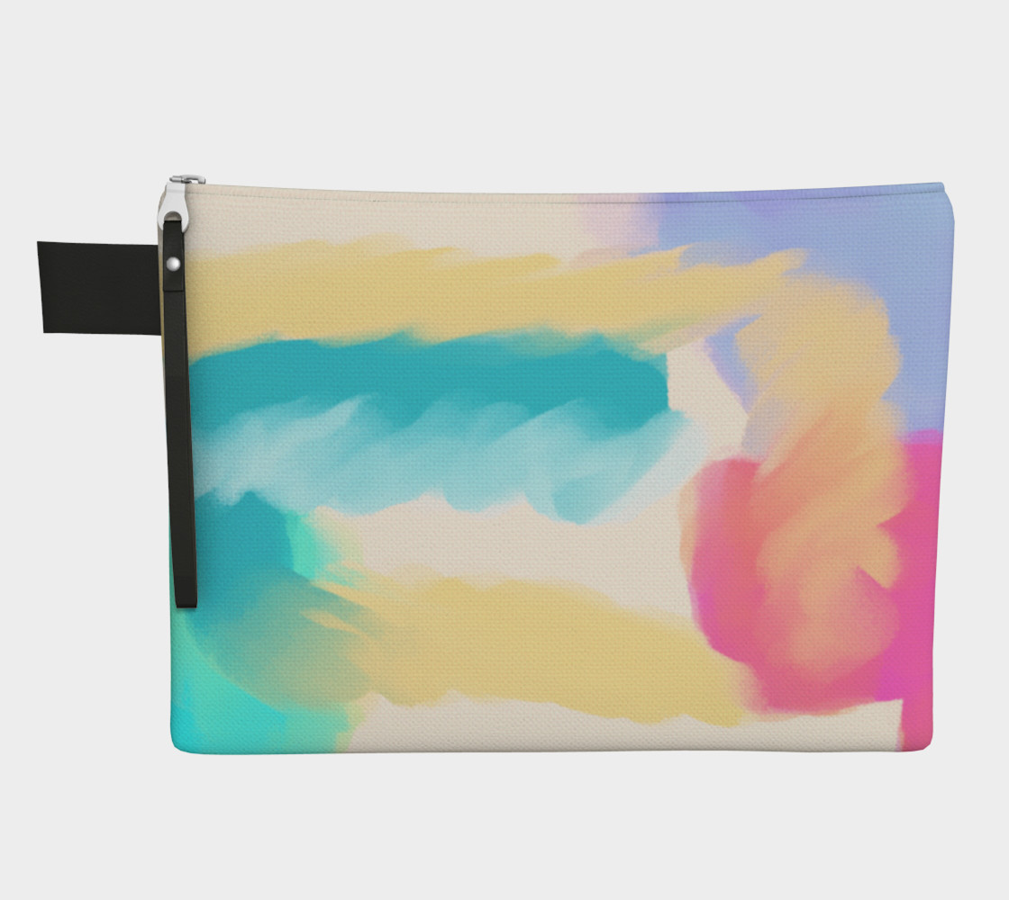 Colorful Abstract Art Clutch Bag preview #1
