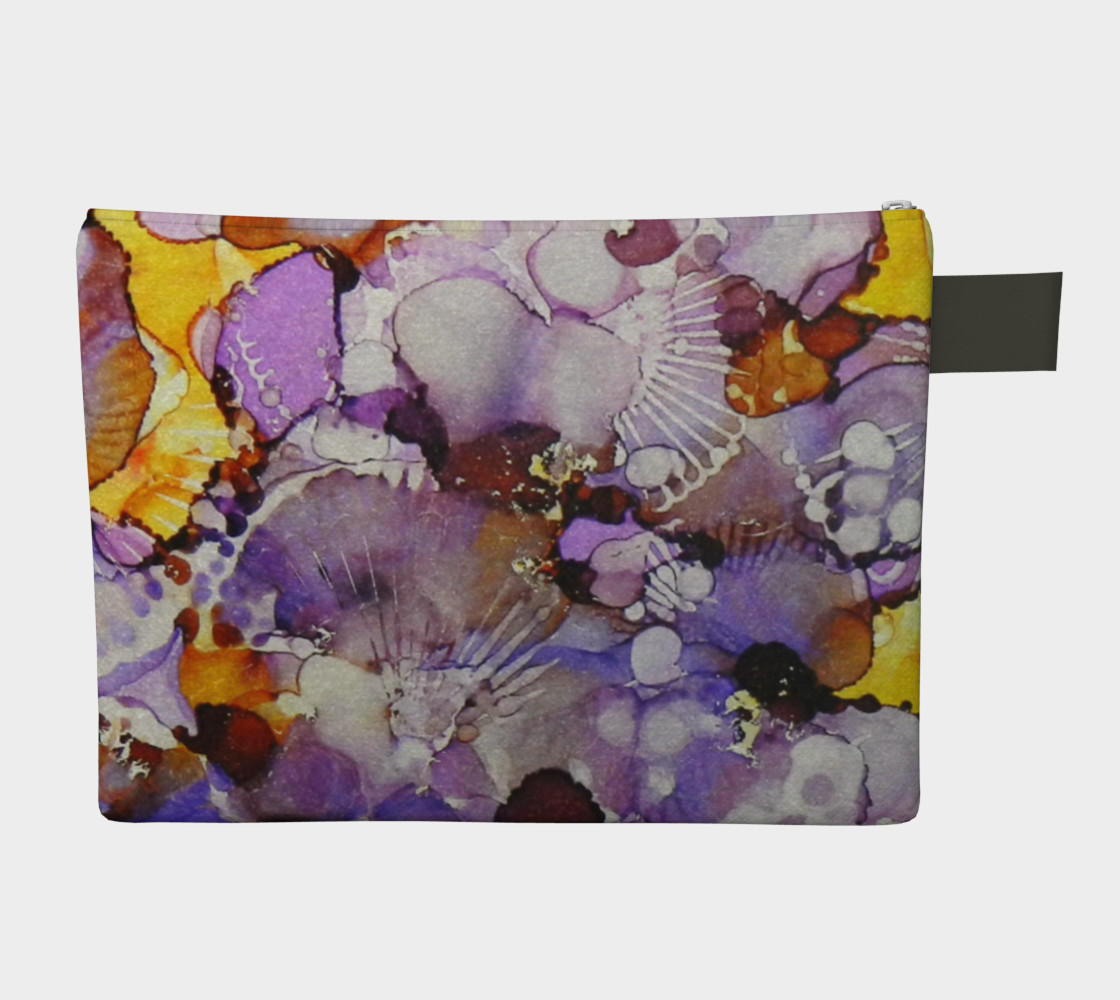 Fanburst Ink #3 Zipper Carry All preview #2