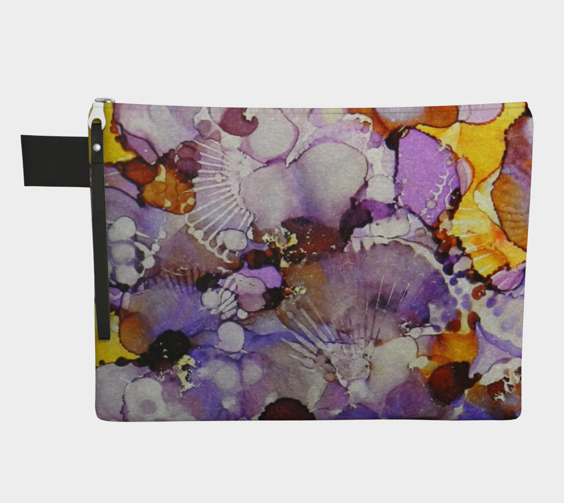 Fanburst Ink #3 Zipper Carry All preview #1