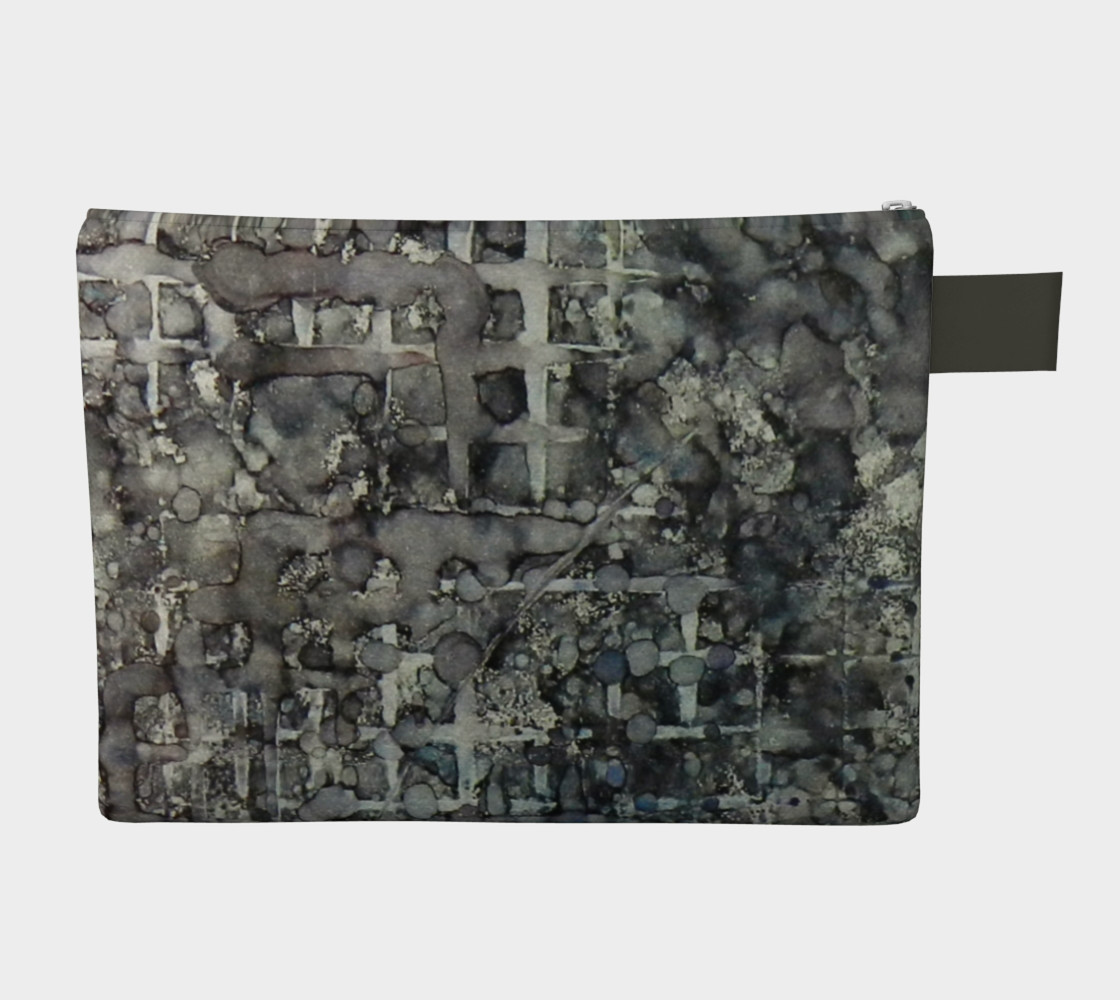 Sumi Squares Ink #11 Zipper Carry All preview #2