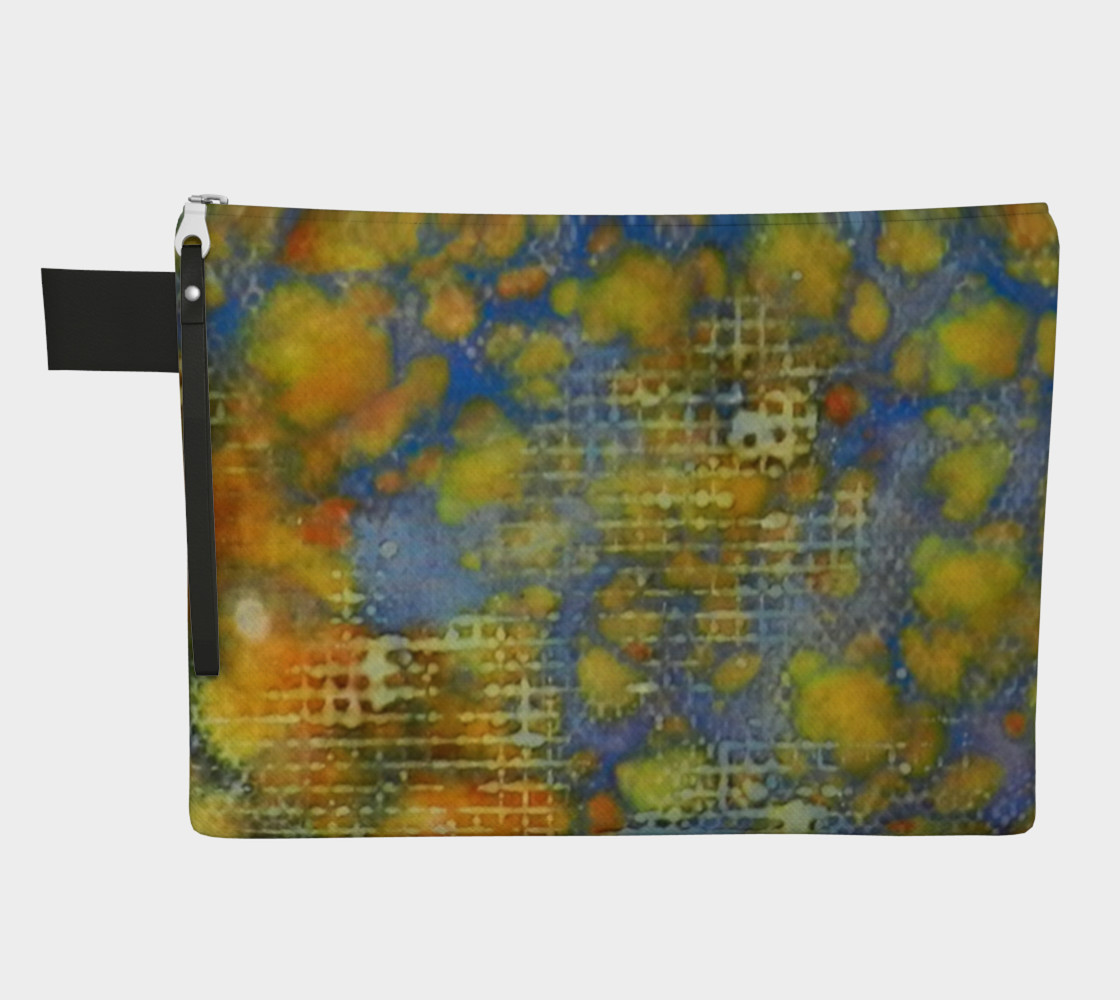 Window Into Summer Ink # 17 Zipper Carry All preview #1