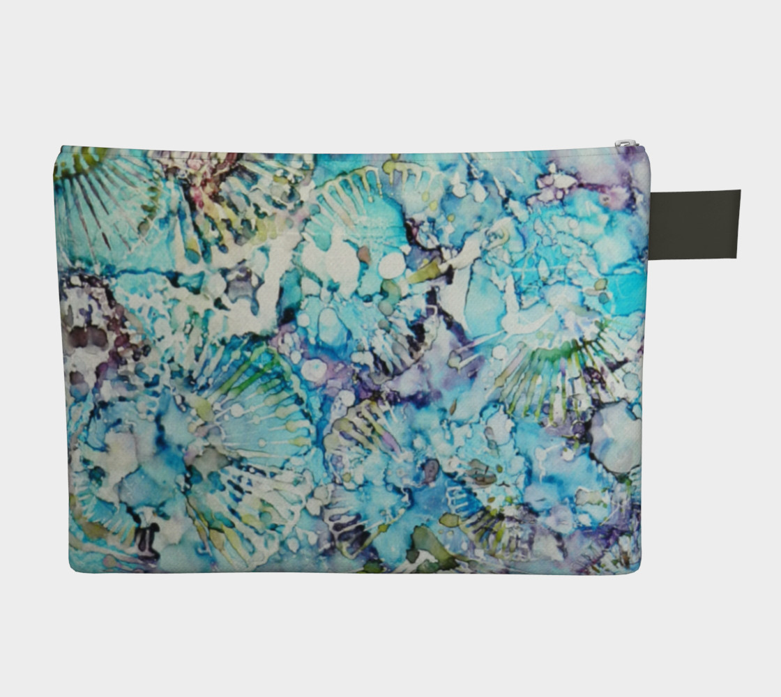 Blu Butterfly Ink #25 Zipper Carry All preview #2