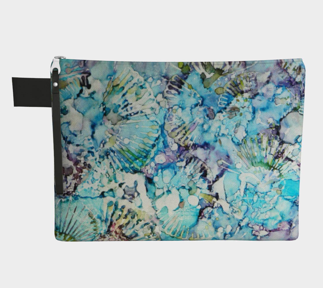 Blu Butterfly Ink #25 Zipper Carry All preview #1