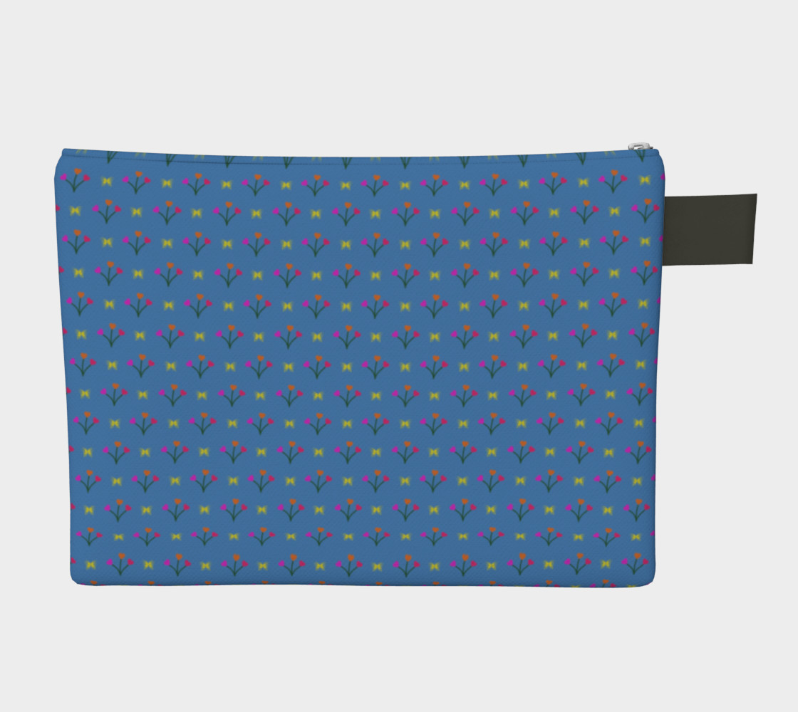 Flower Fields Zipper Carry-All preview #2