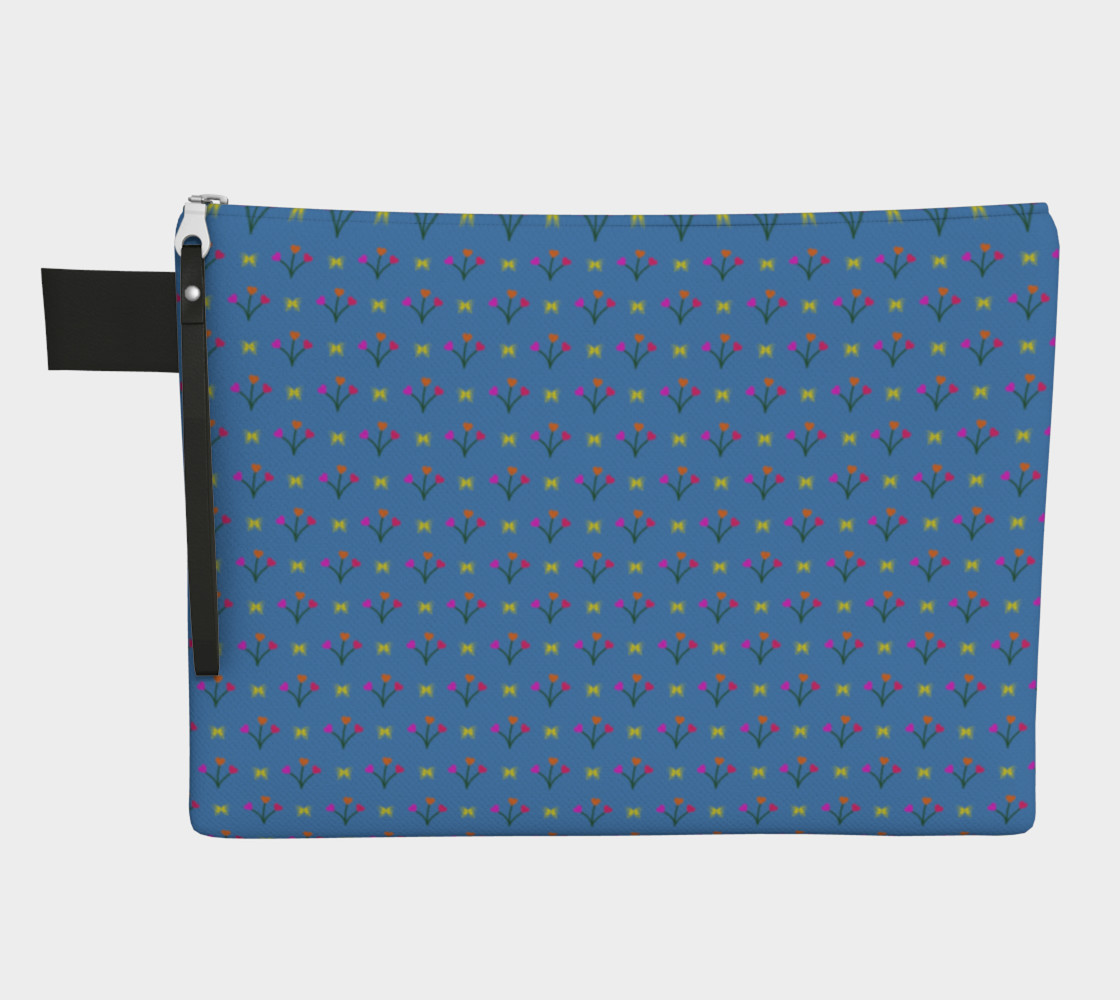 Flower Fields Zipper Carry-All preview #1