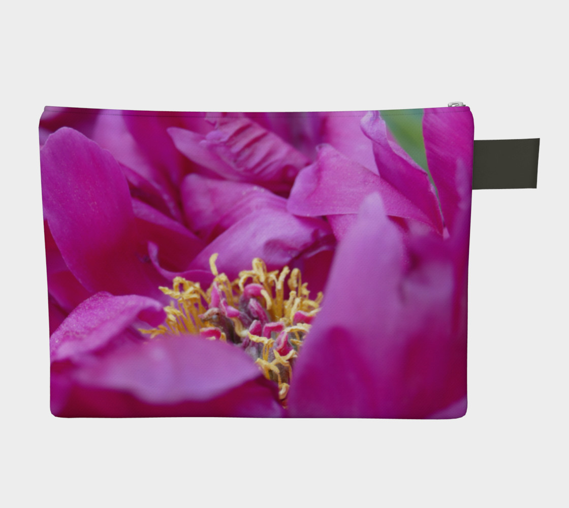 Floral Melody #1 Zipper Carry All preview #2