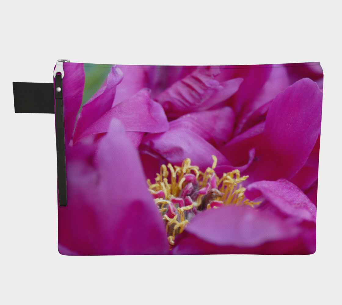 Floral Melody #1 Zipper Carry All preview #1