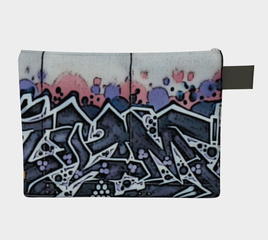 Train Grafitti #4 Zipper Carry All preview #2