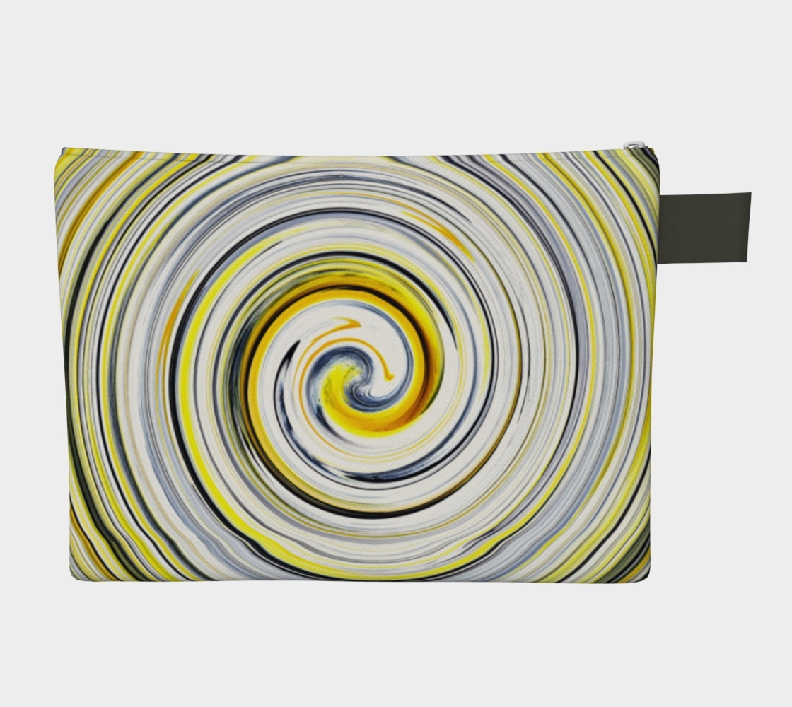 Yellow And Black Funky Swirl preview #2