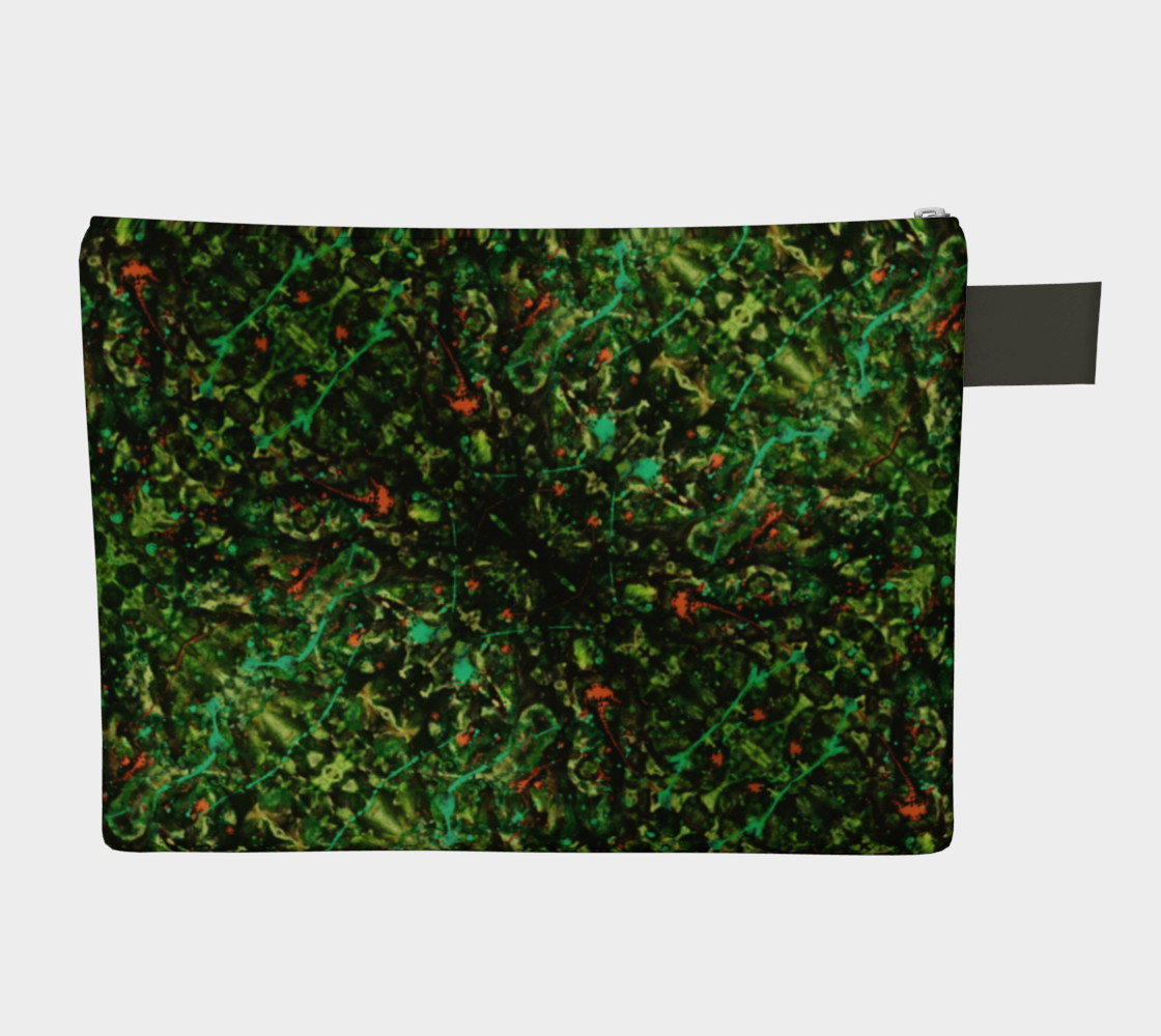 Jungle Velvet Zipper Carry-All preview #2