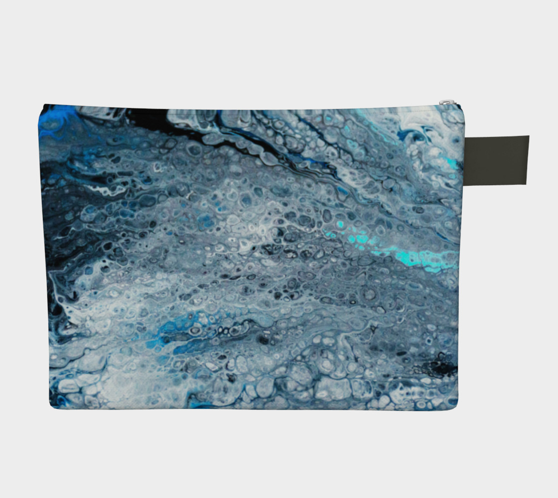 Earth's Oceans Acrylic Pour Art preview #2
