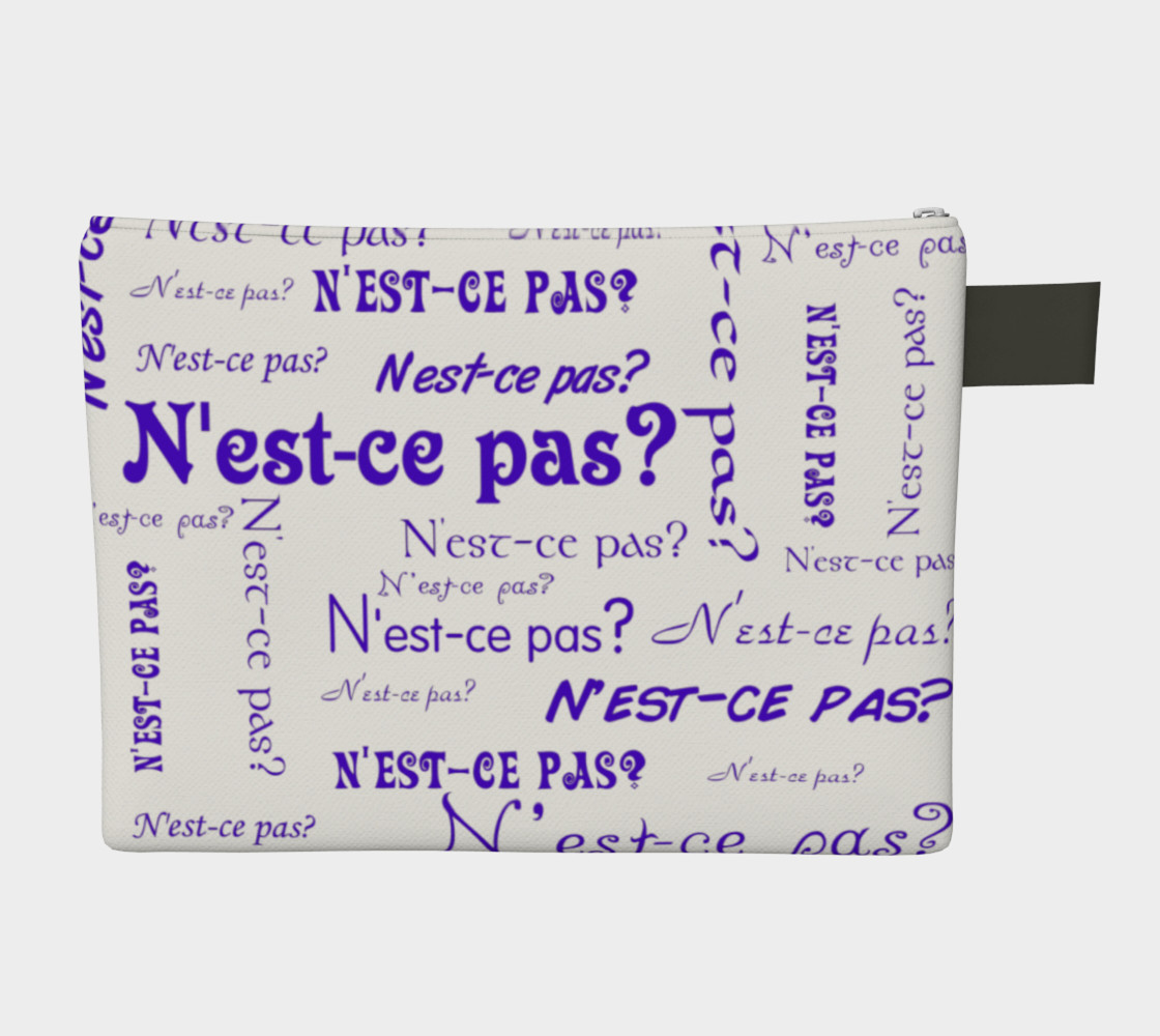 Purple N'est-ce Pas Carry-All preview #2