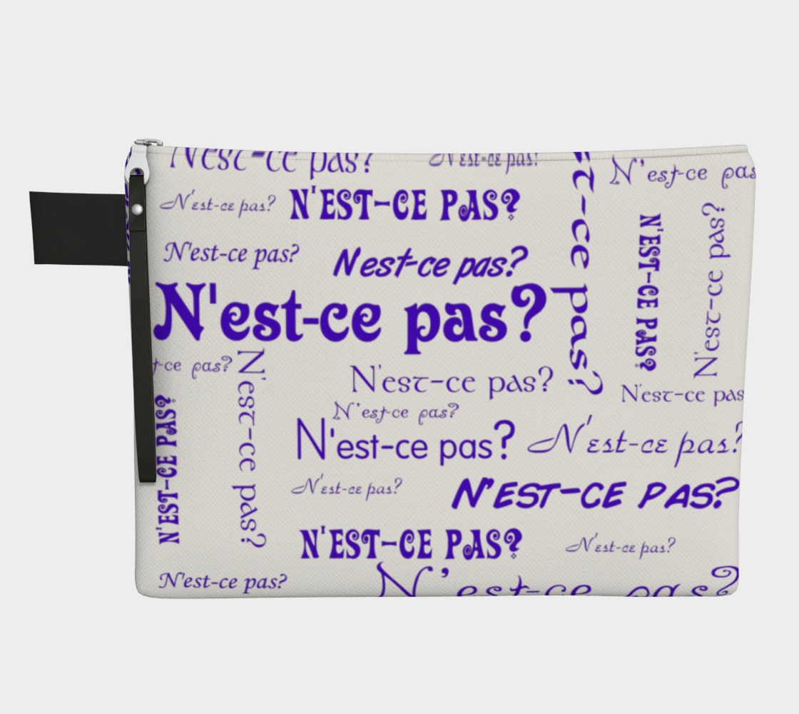 Purple N'est-ce Pas Carry-All preview #1