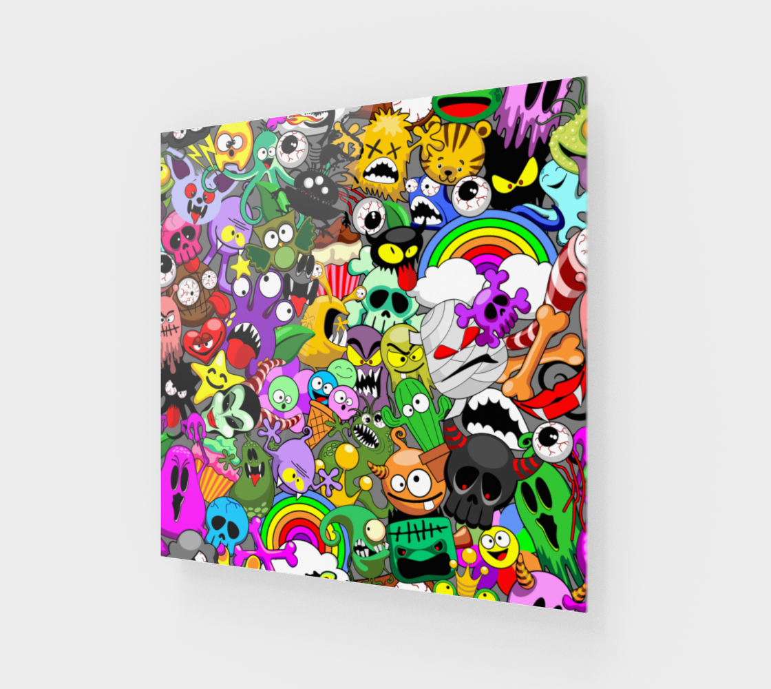Aperçu de Monsters Doodles Characters Saga #1