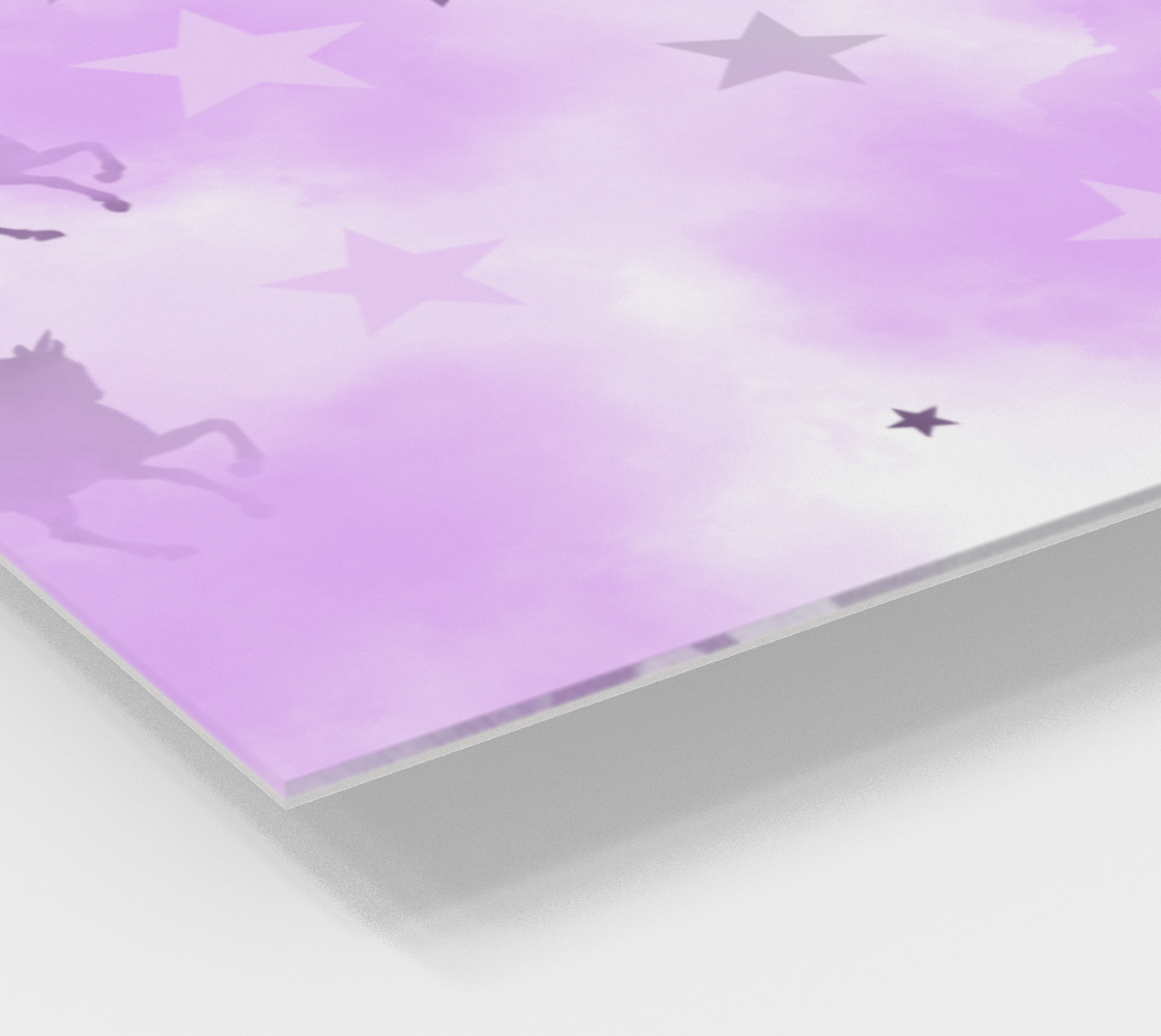 Mystical Dreams Unicorn Wall Canvas 32x24 preview #2