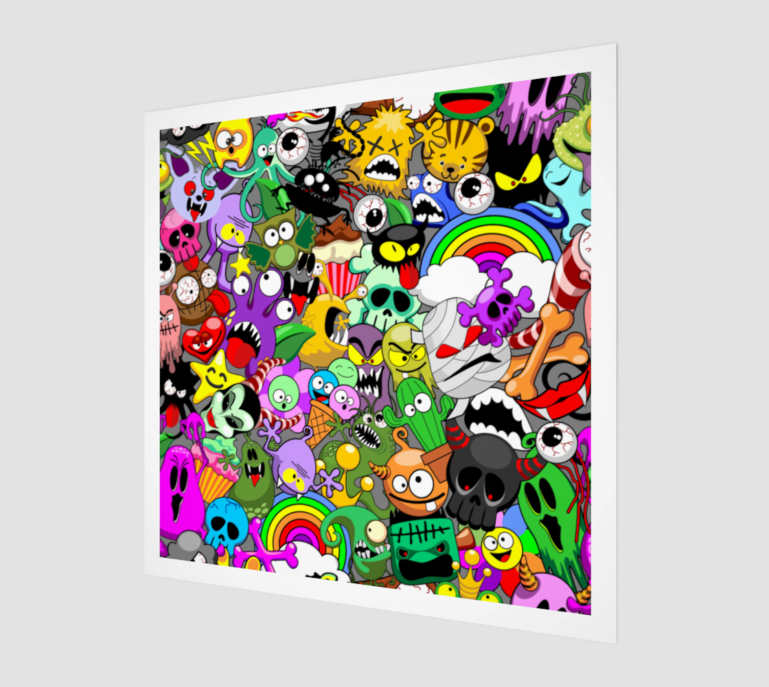Monsters Doodles Characters Saga preview #1
