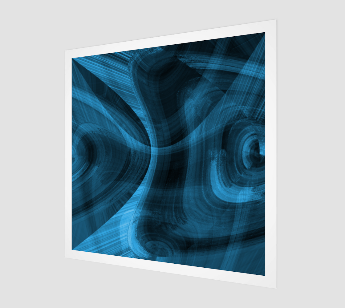 Bluish Black Hole Acrylic Print preview #1